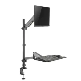uchwyt-do-monitora-i-klawiatury-biurkowy-17-32-vesa-8kg-spacetronik-czarny