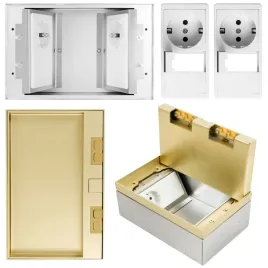 gniazdo-elektryczne-podlogowe-podwojne-schuko-ukryte-spacetronik-zlote
