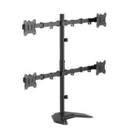 uchwyt-4-monitory-biurkowy-17-32-32kg-vesa-regulowany-spacetronik-stojak