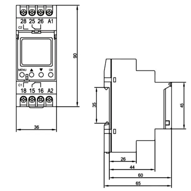 elektroniczny-programator-czasowy-100-programow-16a-230v-2-moduly-din-th-35-rodzaj-programator-czasowy