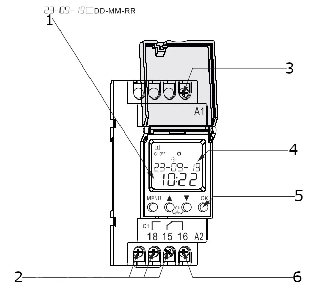 elektroniczny-programator-czasowy-100-programow-16a-230v-2-moduly-din-th-35-stan-nowy-model-programator-czasowy-or-pre-450