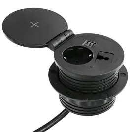 gniazdo-blatowe-okragle-2xusb-schuko-spacetronik-nabaltowe-kuchenne-czarne