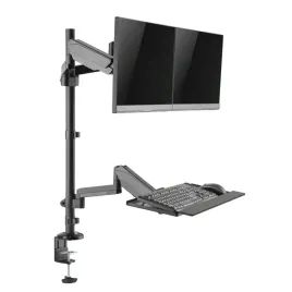 uchwyt-do-monitora-i-klawiatury-biurkowy-2-monitory-17-32-vesa-spacetronik