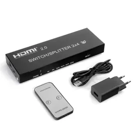matrix-hdmi-2-4-spacetronik-sph-m241-4k-60hz-adapter-rozdzielacz-switch