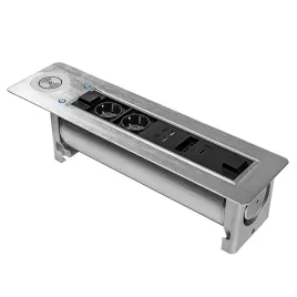 mediaport-gniazdo-do-biurka-hdmi-usb-spacetronik-indukcja-meblowe-srebrny