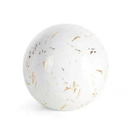 kula-dekoracyjna-ariela-10-cm-biala-ze-zlotym-wzorem-komplet-2-szt
