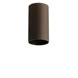azzardo-lucas-ribbed-tube-9-anodised-bronze