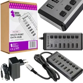 hub-adapter-rodzielacz-7xusb-z-wlacznikami-spacetronik-spu-m18-port-usb-c