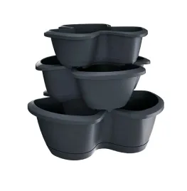 doniczka-potrojna-respana-trio-dret123s-antracyt-pojemnosc-281-l