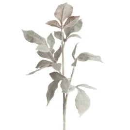 galazka-swiateczna-74cm-jasnomietowa-oszronione-liscie-komplet-12-szt