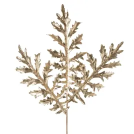 galazka-swiateczna-92cm-szampanska-azurowe-liscie-komplet-12-szt