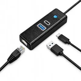 hub-usb-c-orico-3w1-usb-a-usb-c-rj45-gigabit-ethernet-15cm-czarny