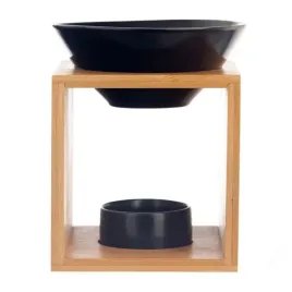 elegancki-dekoracyjny-kominek-zapachowy-bambusowy-porcelanowy-czarny-14-cm