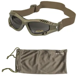 okulary-gogle-ochronne-taktyczne-mil-tec-commando-brille-air-pro-smoke-oliv