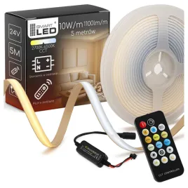 tasma-led-cob-24v-5m-neon-1100lm-m-cct-2700-6500k-zestaw-pilot-sterownik
