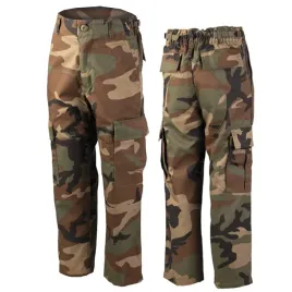 spodnie-chlopiece-bojowki-wojskowe-mil-tec-us-bdu-dzieciece-woodland-xl