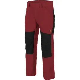 spodnie-trekkingowe-woodsman-helikon-do-bushcraftu-wytrzymale-red-black