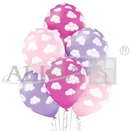 balony-chmurki-dla-dziewczynki-30-cm-pastelowe-rozowe-jasnorozowe-i-fiolet