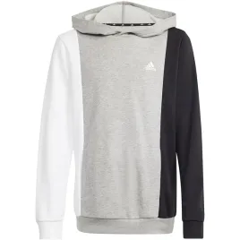bluza-dla-dzieci-adidas-cb-ft-hd-szaro-bialo-czarna-ip0386-140cm