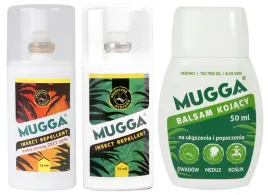 mugga-zestaw-rodzinny-na-komary-kleszcze-spray-50percent-i-95percent-deet-balsam
