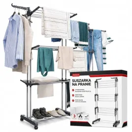 suszarka-na-pranie-duza-xxl-60kg-ubrania-i-bielizne-stojaca-skladana-czarna