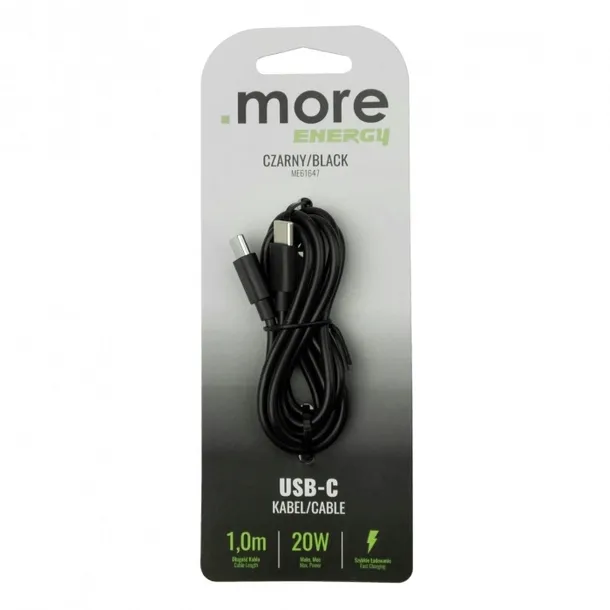 kabel-usb-c-czarny-1m-stan-nowy