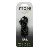 kabel-usb-c-czarny-1m-stan-nowy