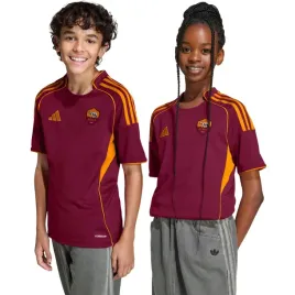 koszulka-dla-dzieci-adidas-as-roma-25-26-home-bordowa-jx2613-140cm