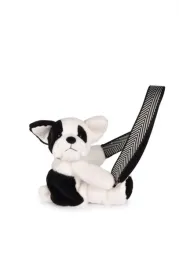 doudou-pluszowa-torba-na-ramie-pies-doudou-et-compagnie-czarno-bialy