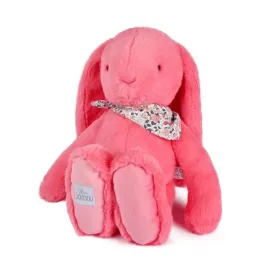 doudou-pluszowy-krolik-lapin-fleurette-doudou-et-compagnie-50-cm-koral