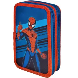 piornik-szkolny-trzykomorowy-z-wyposazeniem-potrojny-akcesoria-spiderman