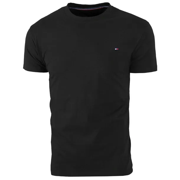 TOMMY HILFIGER KOSZULKA T-SHIRT MĘSKA CZARNA PREZENT r.L