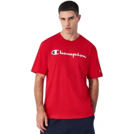 koszulka-meska-champion-ss-tee-czerwona-220256-rs054-m