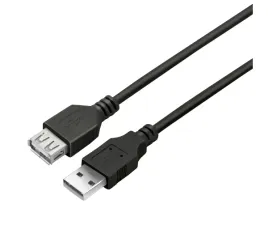 kabel-przewod-reinston-ekua03pc-usb-a-wtyk-usb-a-gniazdo-5m-czarny