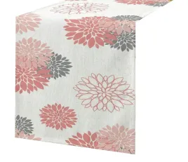 bieznik-na-stol-33x183-cm-kwiaty-rozowe-dalie-wodoodporny-nowoczesny