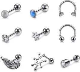 zestaw-9-kolczykow-16g-do-chrzastki-helix-tragus-labret-stal-316l