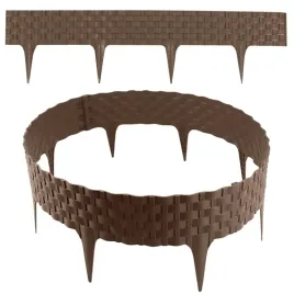 palisada-ogrodowa-plotek-rattan-palisade-dekoracja-obrzeze-trawnikowe