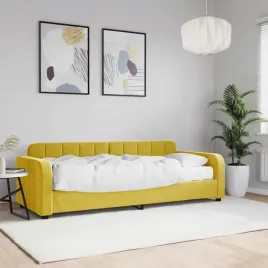 vidaxl-sofa-z-materacem-do-spania-zolta-80x200-cm-aksamit