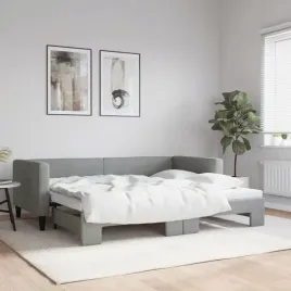 vidaxl-sofa-rozsuwana-jasnoszara-90x190-cm-tkanina