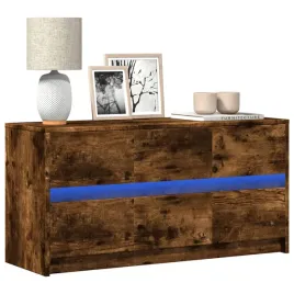 vidaxl-szafka-pod-tv-z-led-przydymiony-dab-100x34x50-cm