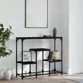 vidaxl-stolik-konsolowy-czarny-895x28x76cm-material-drewnopochodny