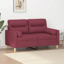 vidaxl-2-osobowa-sofa-z-poduszkami-winna-czerwien-120-cm-tkanina