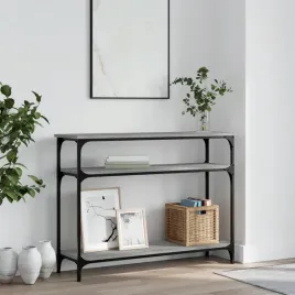 vidaxl-stolik-konsolowy-szary-dab-sonoma-100x29x75-cm