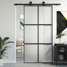 vidaxl-drzwi-przesuwne-czarne-1025x205cm-szklo-hartowane-aluminium