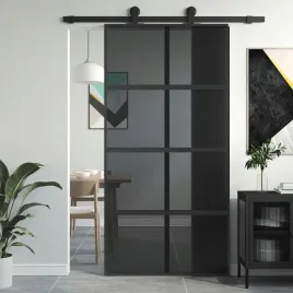 vidaxl-drzwi-przesuwne-czarne-1025x205cm-szklo-hartowane-aluminium