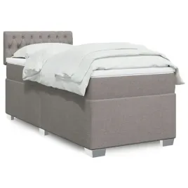 vidaxl-lozko-kontynentalne-z-materacem-taupe-tkanina-90x200-cm