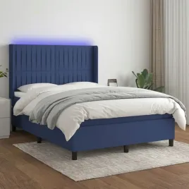 vidaxl-lozko-kontynentalne-z-materacem-niebieskie-140x200-cm-tkanina