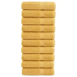 vidaxl-reczniki-premium-solund-10-szt-zlote-70x140-cm