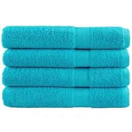 vidaxl-reczniki-premium-solund-4-szt-turkusowe-100x200-cm-600-g-cm