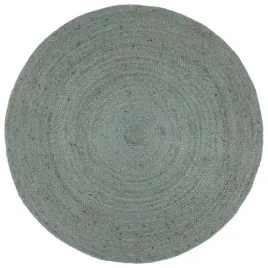 vidaxl-recznie-robiony-dywan-z-juty-okragly-240-cm-oliwkowozielony